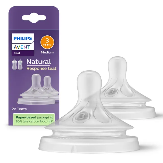 Philips Avent Natural Response SCY963/02 tettarella flusso 3 2pz