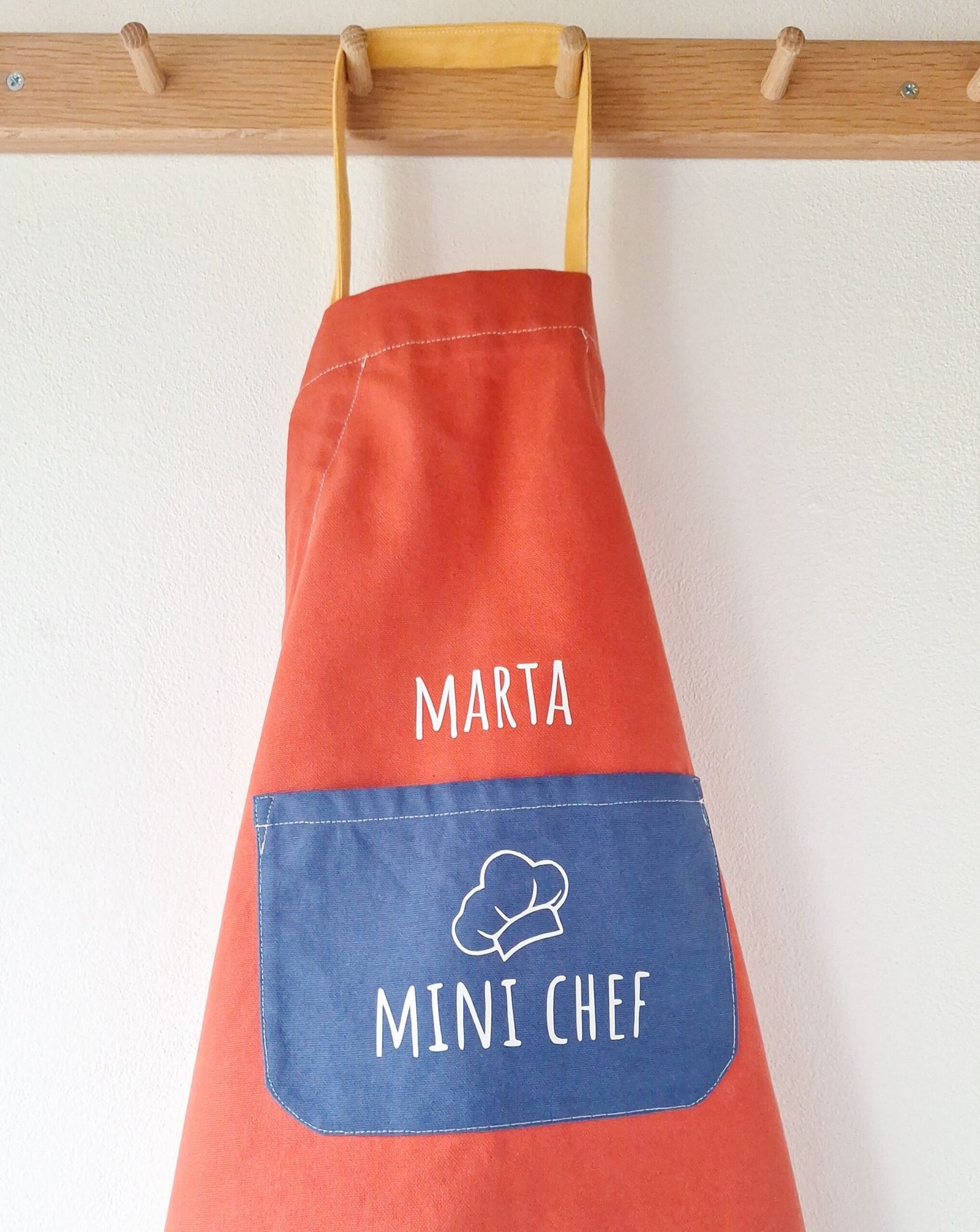 M'Amélie Creations Grembiule Adulto Personalizzabile Cotone Chef