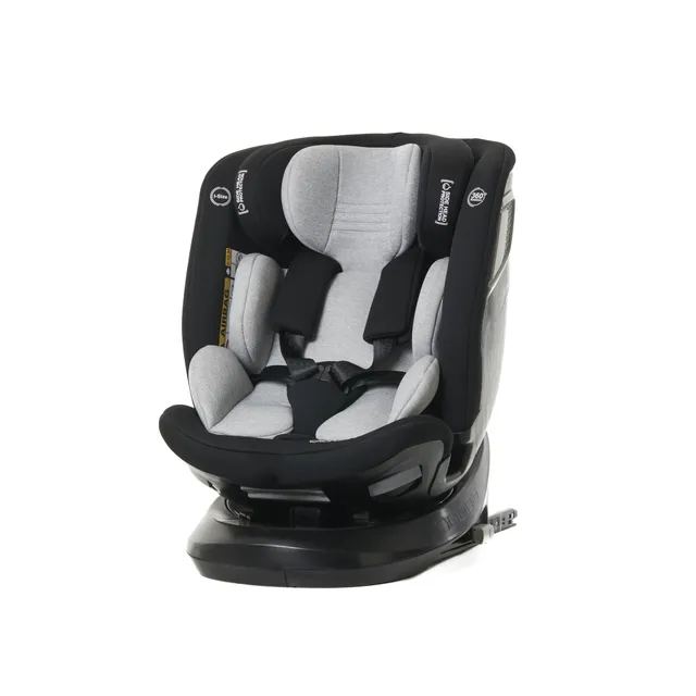 Giordani Titano Plus seggiolino auto 40-150 cm nero grigio girevole