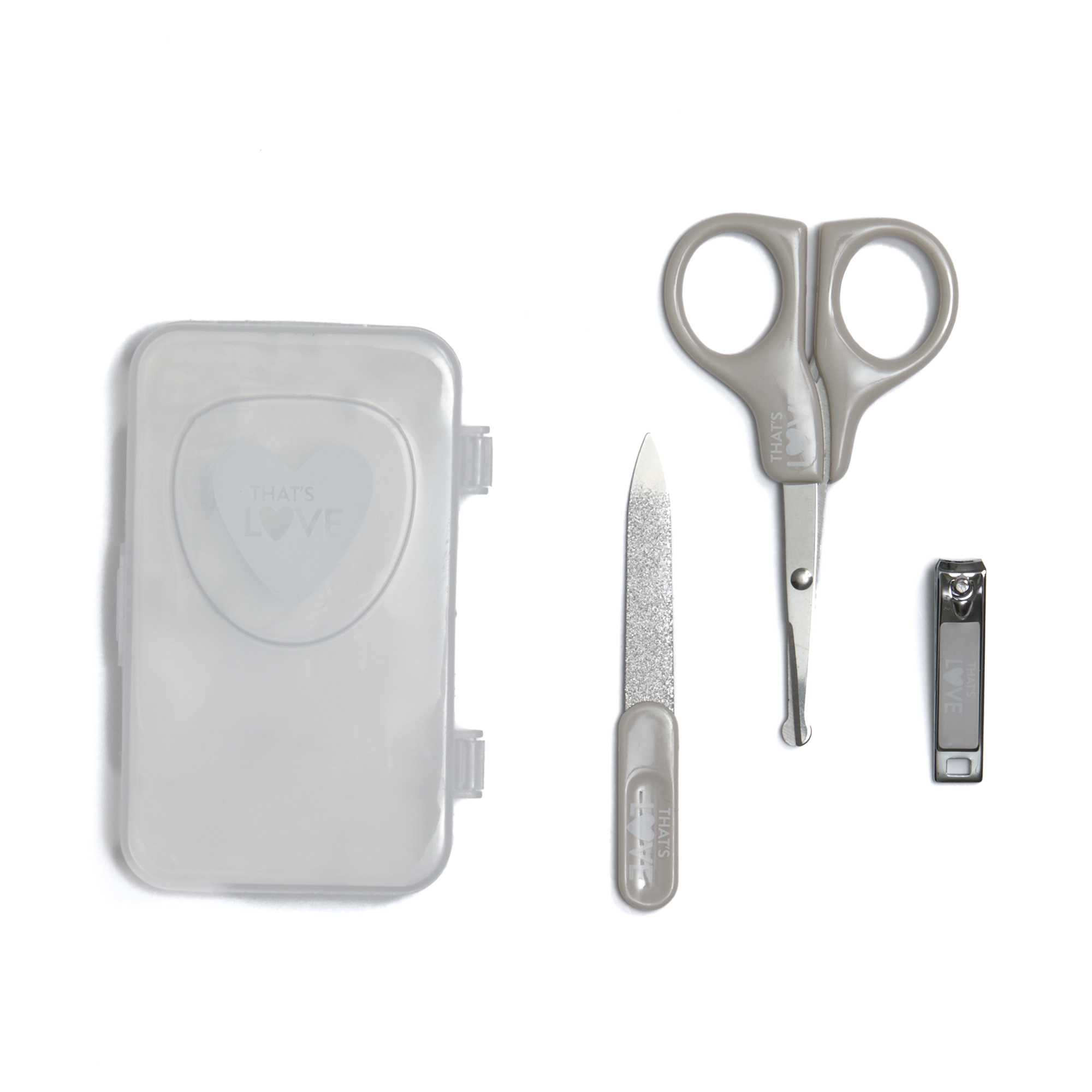 That's Love Set Manicure Neonato 3 Pezzi Forbicine