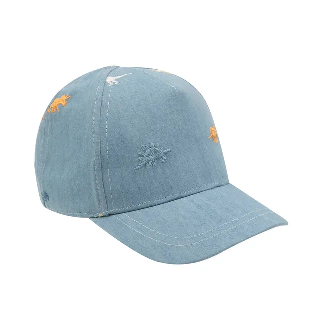 Toys Center Baby cappello baseball bimbo denim stampa dino