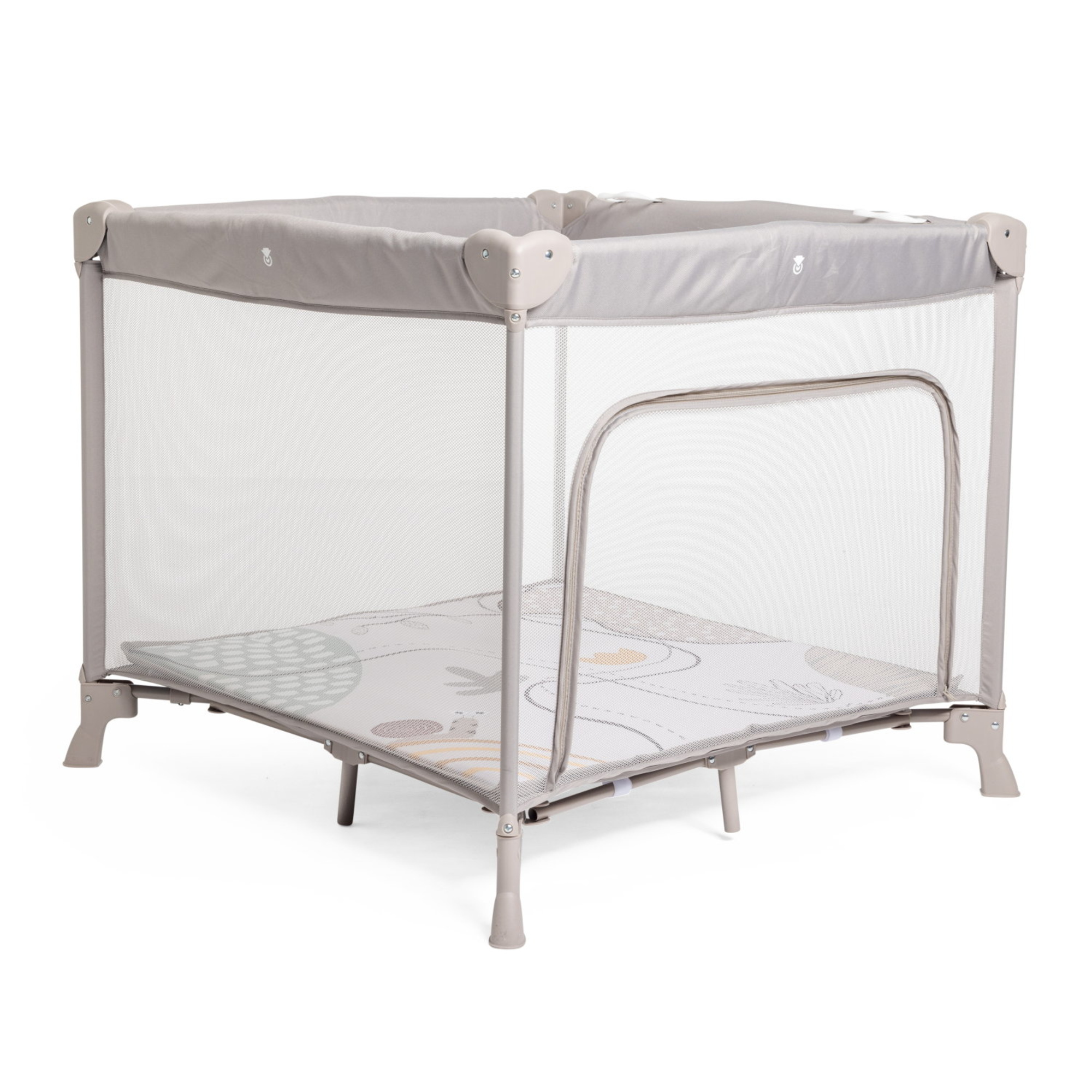 Chicco Open Box Woodland box gioco con tappetino