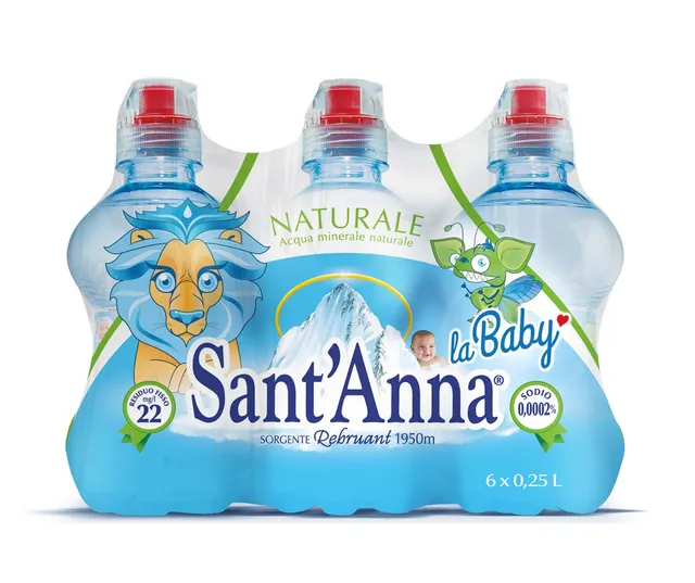 Sant’Anna Nat acqua bimbi 0,25 L Baby Bottle