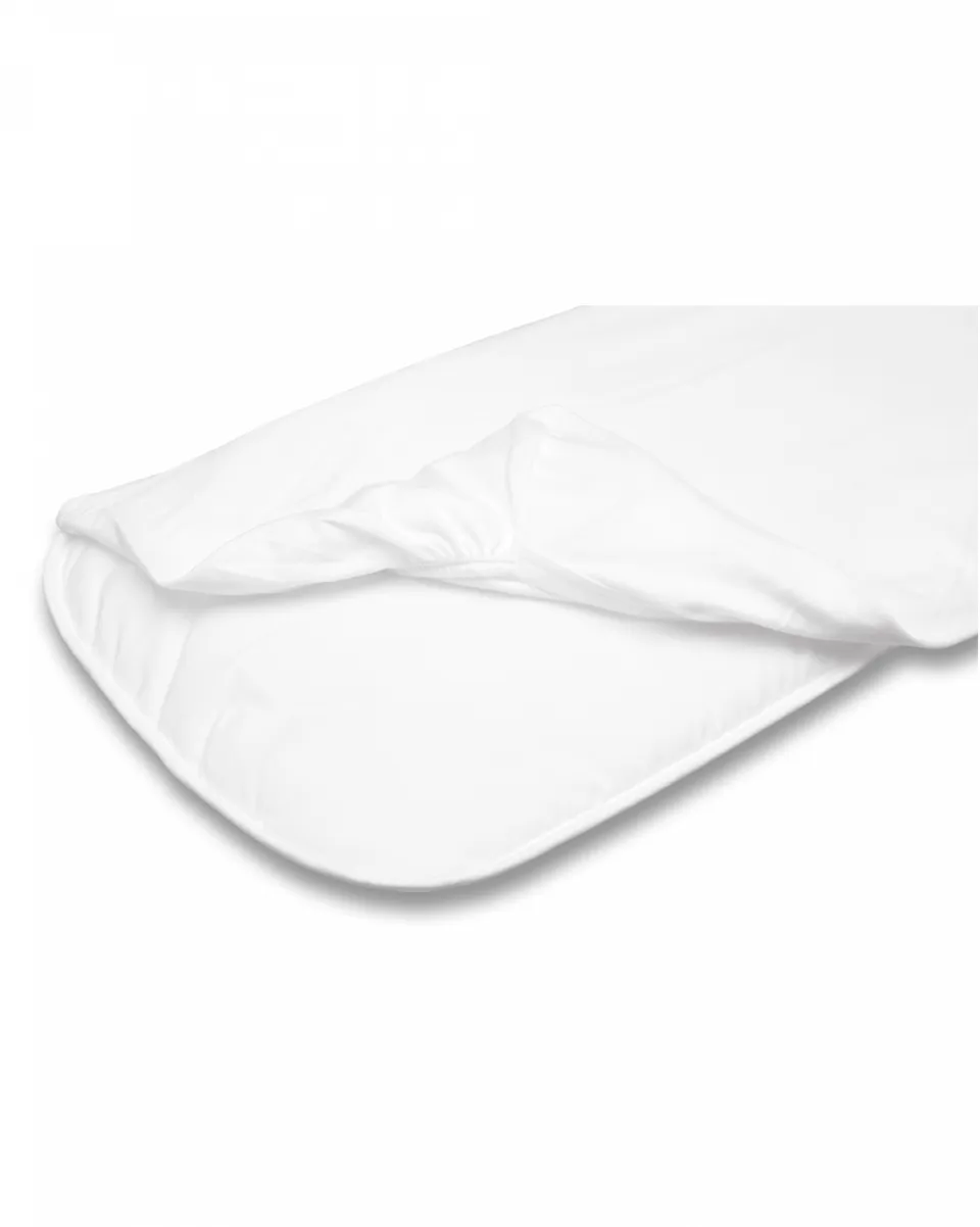 Giordani salvamaterasso culla 50x60 senza angoli bianco