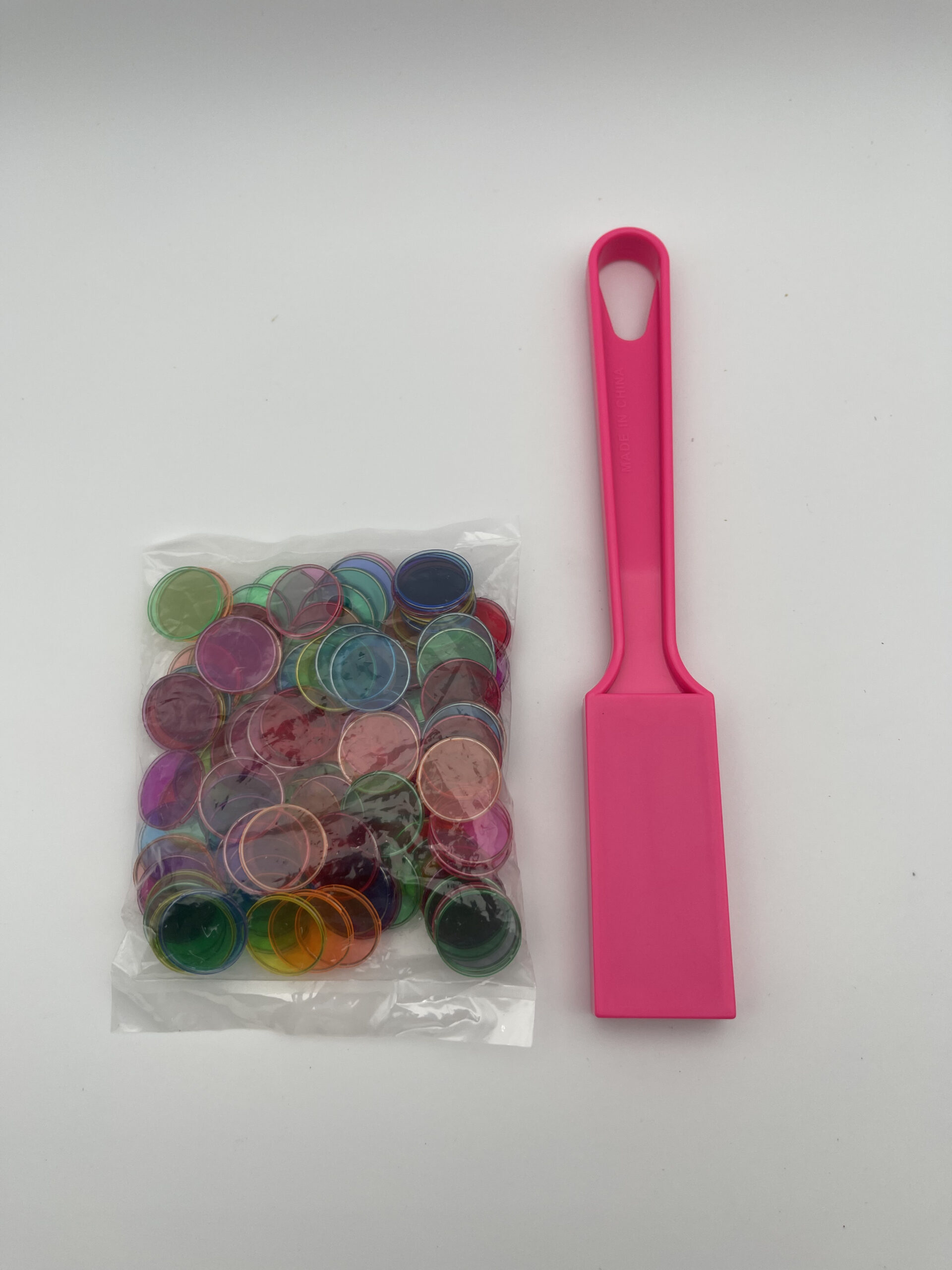 The Dida bacchetta magnetica con 100 gettoni colori