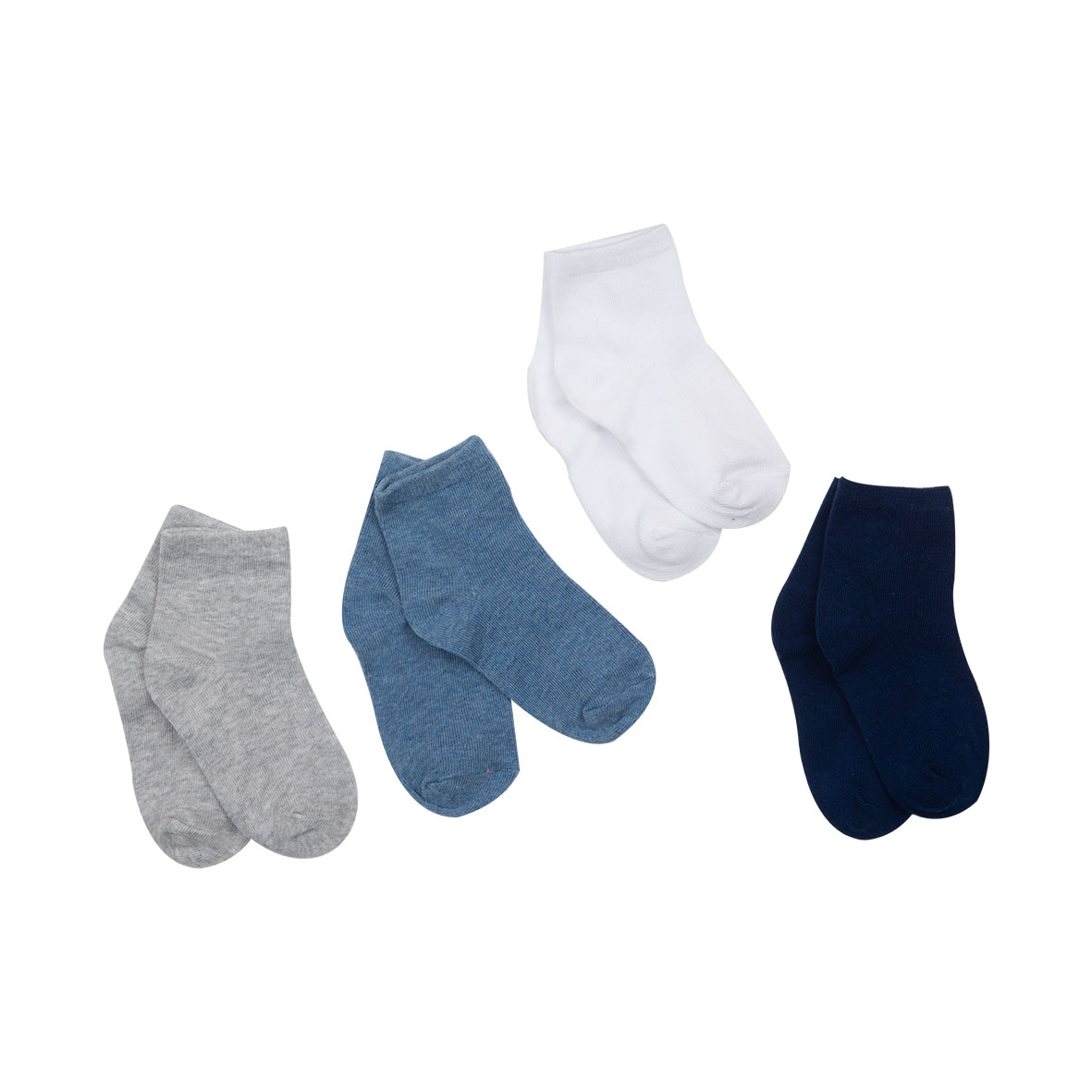 Mawi E040SC036 calza corta cotone pack 4 pezzi