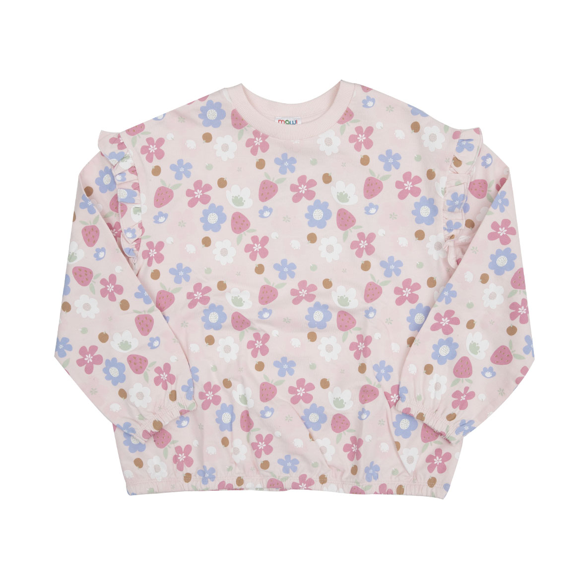 Toys Center Baby Maglia Bimba Rosa Floreale Manica Lunga