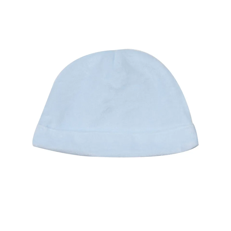 Mawi cuffia ciniglia azzurra orsetto neonato