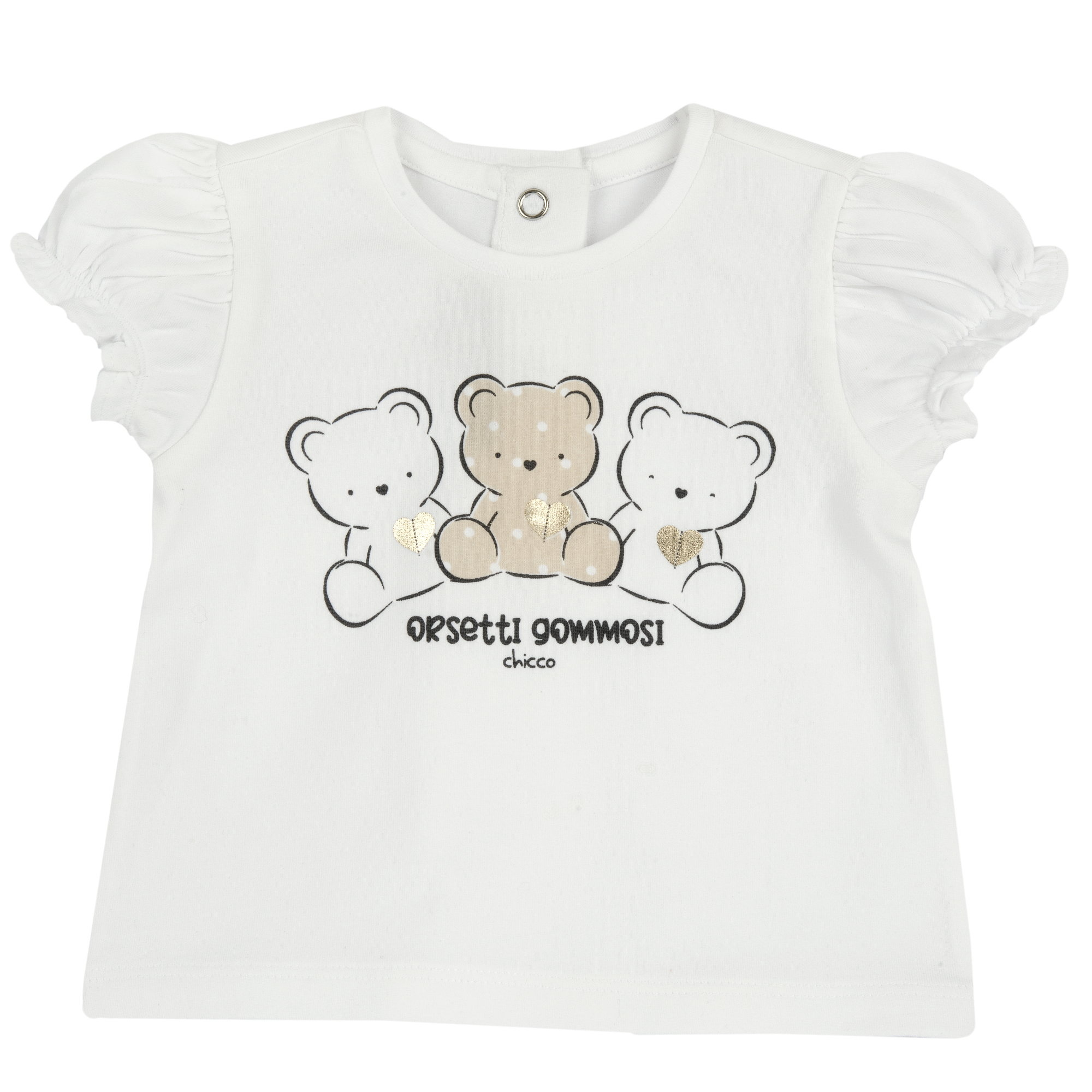 Chicco maglietta bambina maniche corte cotone