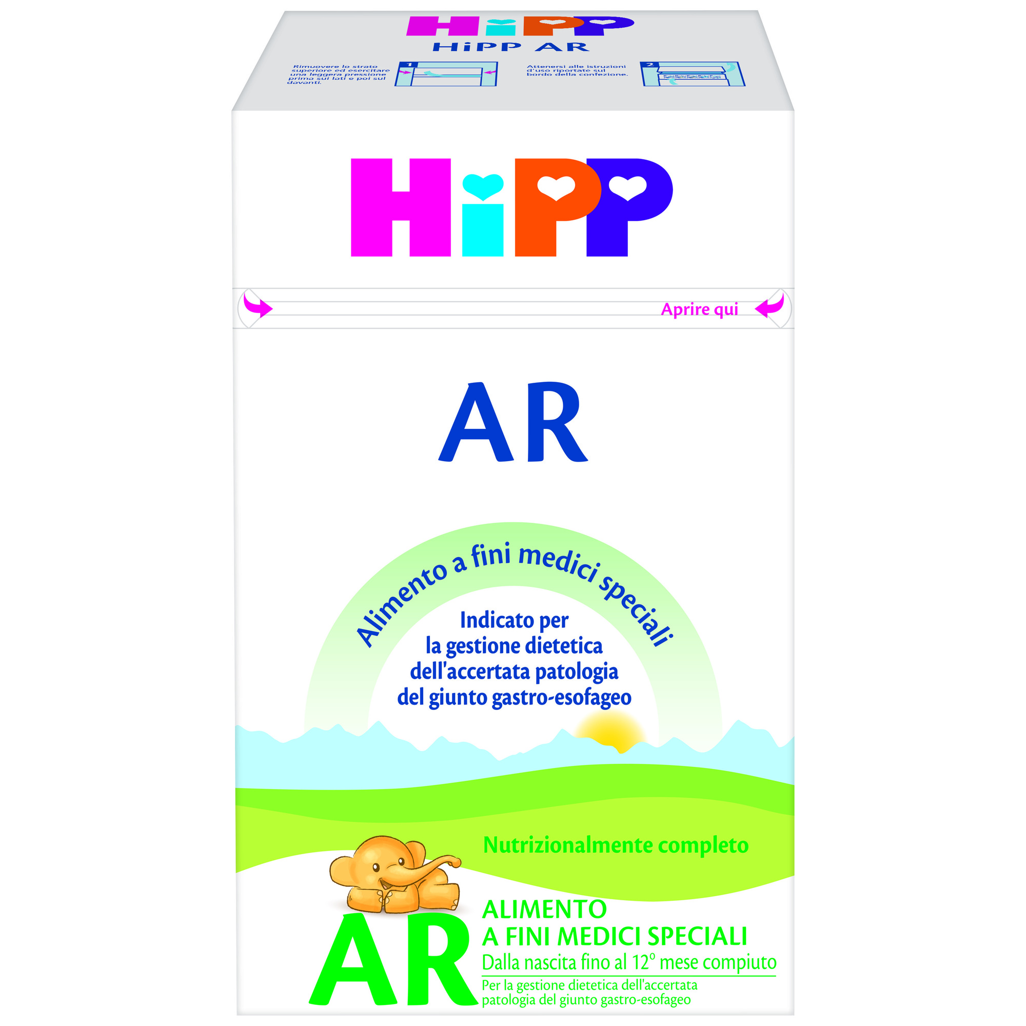 HiPP AR latte anti-reflusso 600 g in polvere