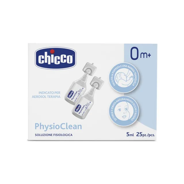 Chicco PhysioClean soluzione fisiologica 25x5 ml sterile