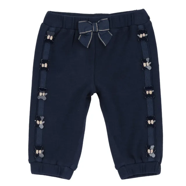 Chicco pantaloni lunghi bimba orsetti cotone