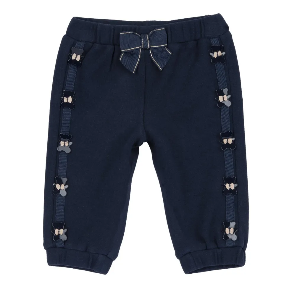 Chicco pantaloni lunghi bimba orsetti cotone