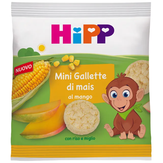 Hipp mini gallette mais bimbi al mango