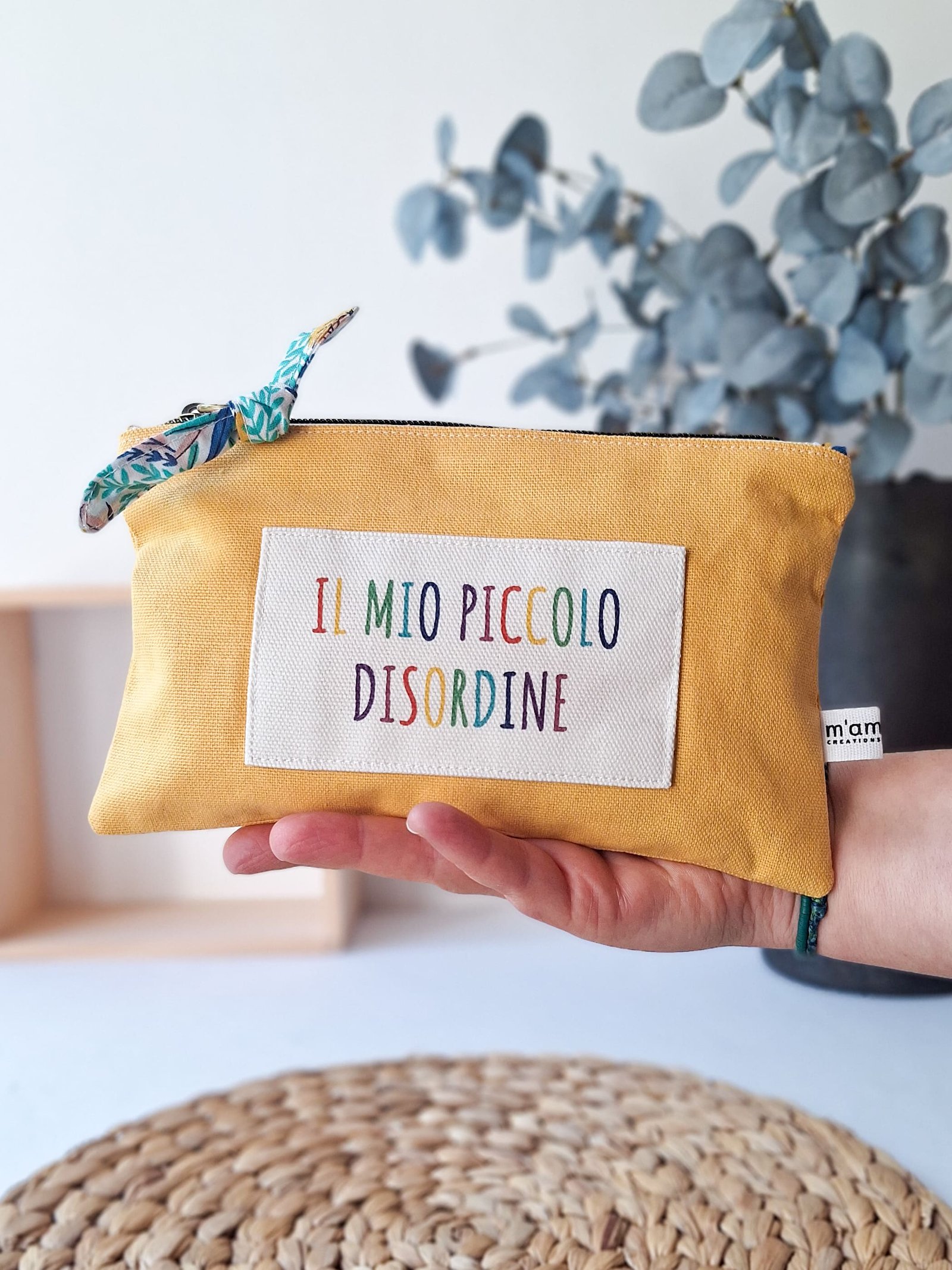 M'Amélie Pochette Il Mio Piccolo Disordine Colorata Cotone