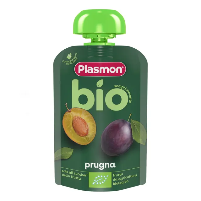Plasmon omogeneizzato prugna bio 100 g dai 6 mesi