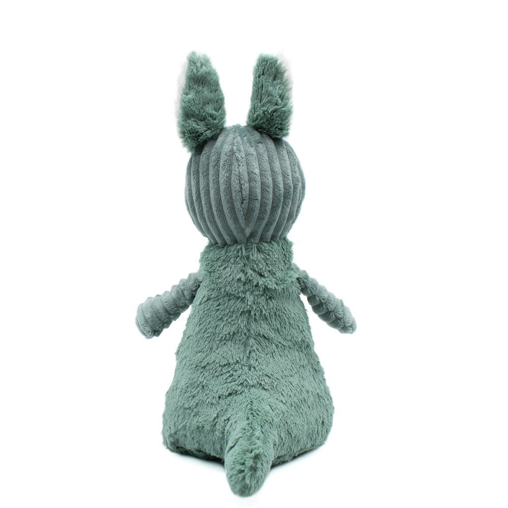 Les Deglingos Allezou peluche canguro verde mamma e bebè