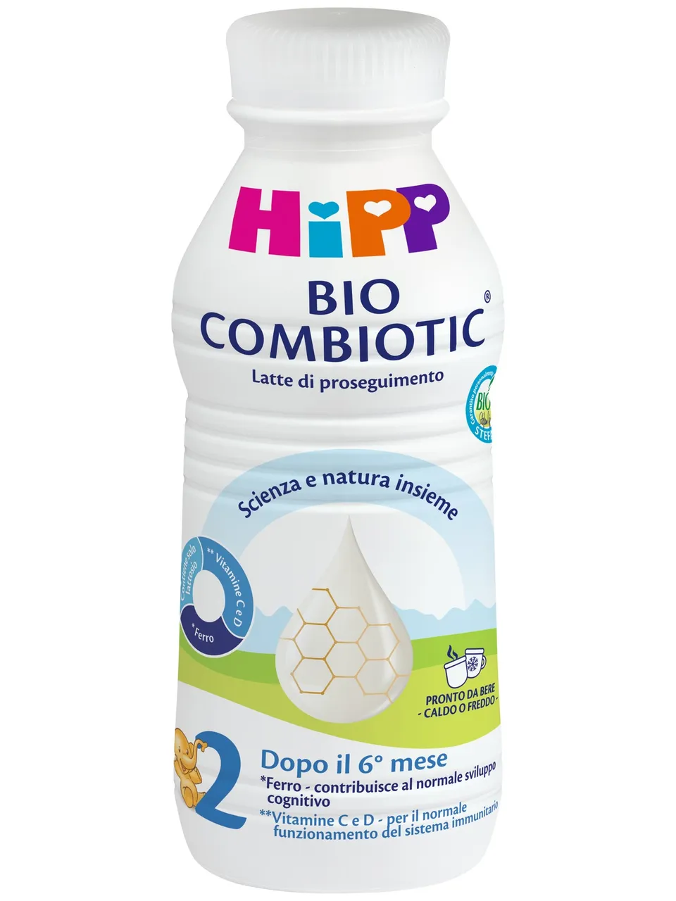 HiPP 2 BIO latte proseguimento liquido 470 ml biologico
