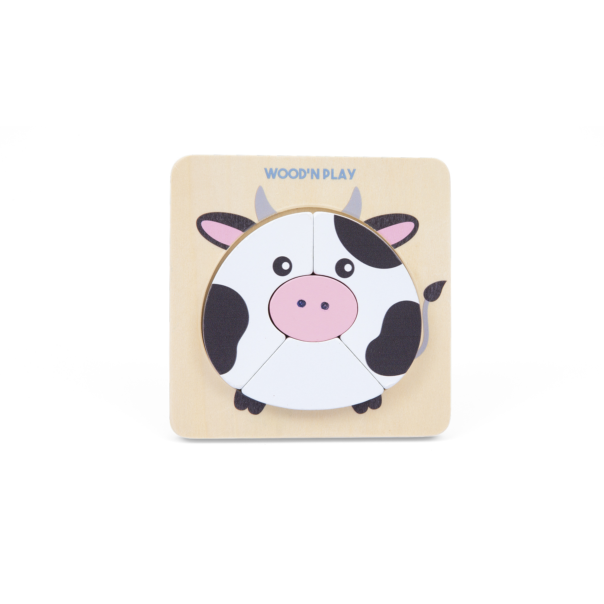Wood'n Play mini puzzle 3D in legno assortito