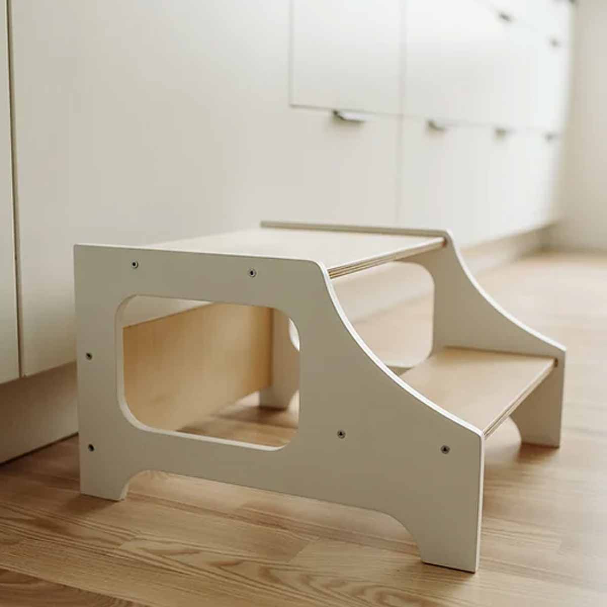 The Dida Gradino Montessori legno bianco autonomia