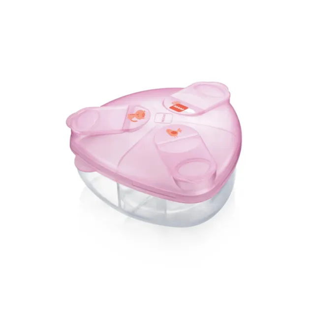 MAM contenitore latte in polvere 3x40 g rosa