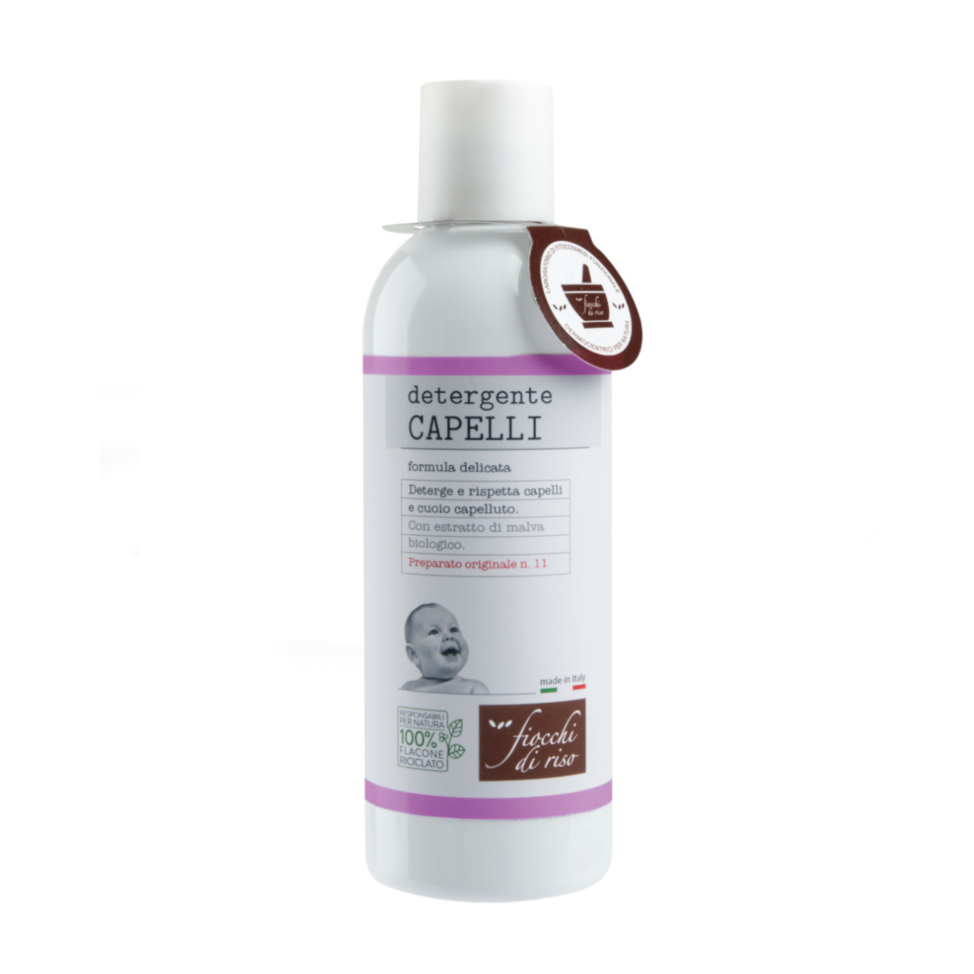 Fiocchi di Riso Detergente Capelli 200ml Delicato