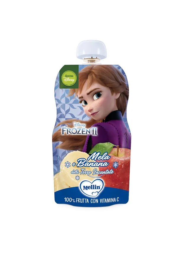 Mellin Disney Frozen Pouch Mela Banana 110g 9M+