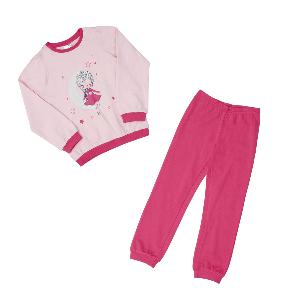 Toys Center Baby Mawi pigiama felpa 2 pezzi stampa luna