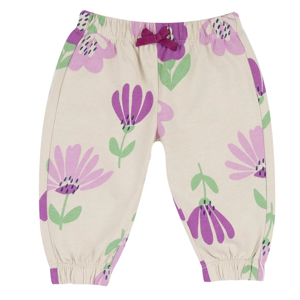 Chicco pantaloni tuta bambina non felpati leggeri