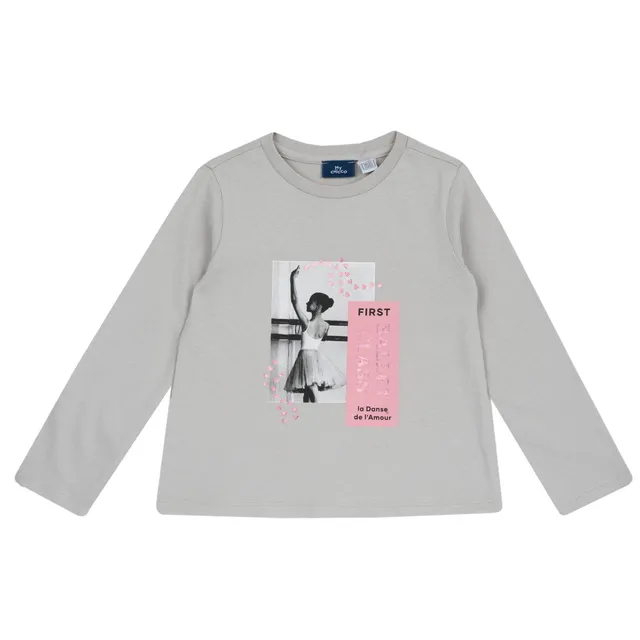 Chicco First Ballet Class maglia bambina grigia ballerina