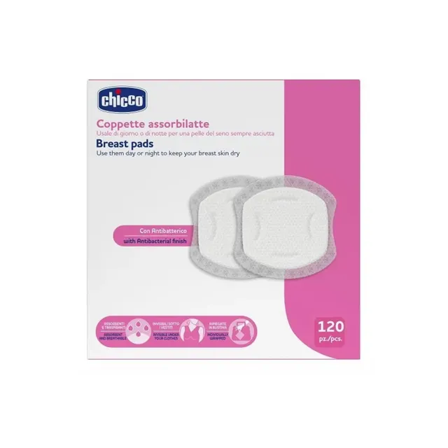 Chicco coppette assorbilatte 120 pezzi