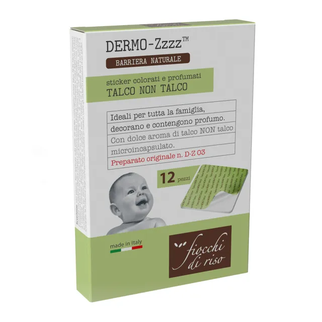 Fiocchi di Riso Talco Non Talco Cerotti Profumati 12 pz