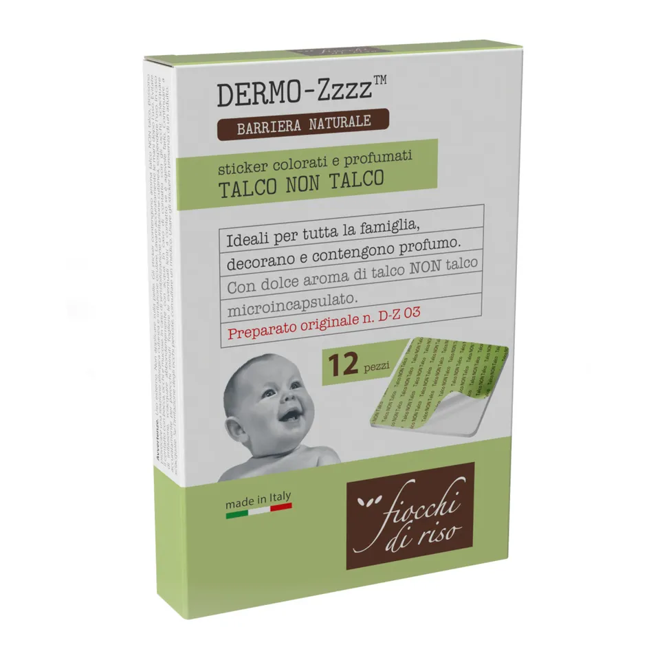 Fiocchi di Riso Talco Non Talco Cerotti Profumati 12 pz