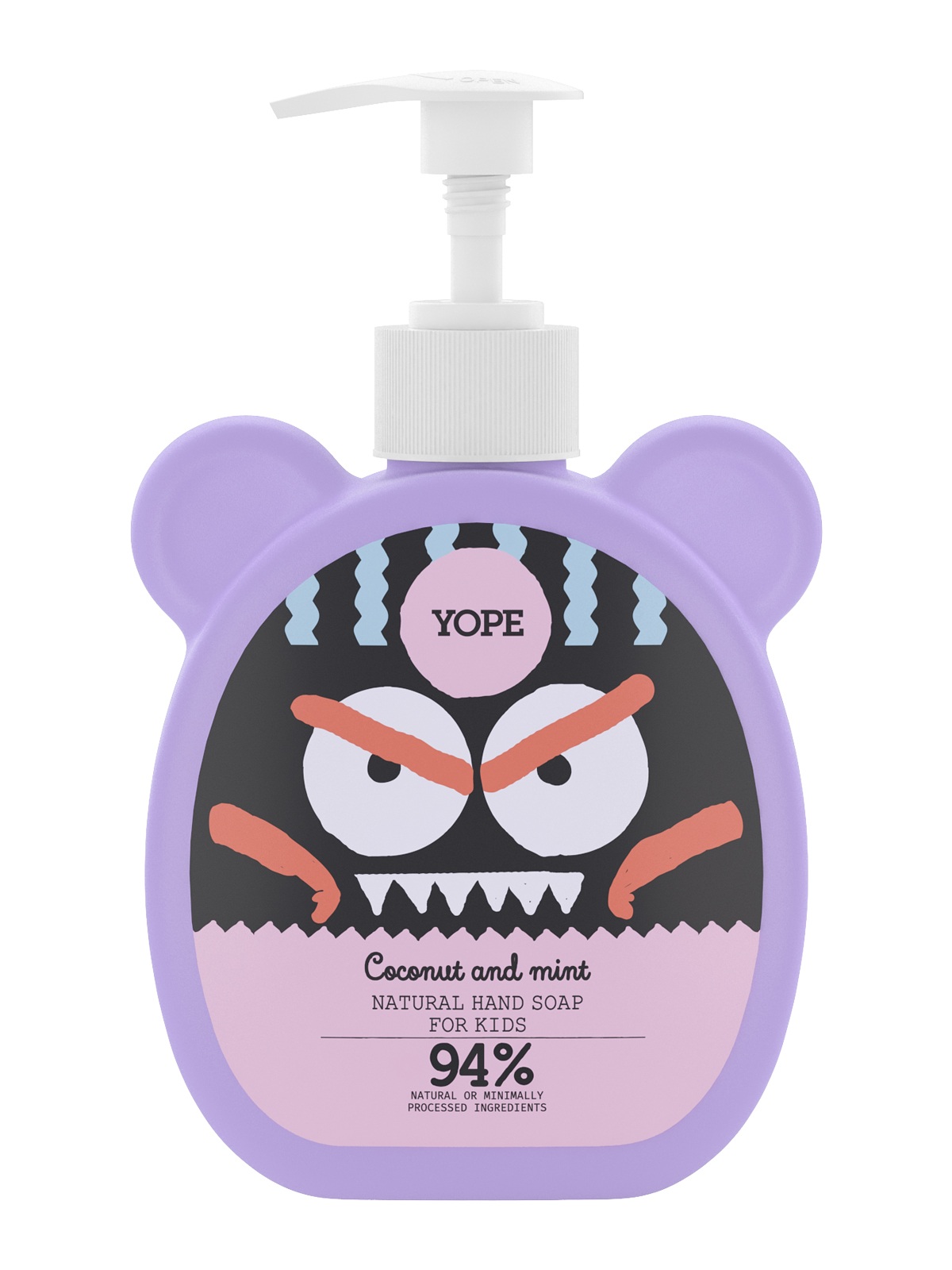 Yope sapone liquido bambini cocco e menta mani