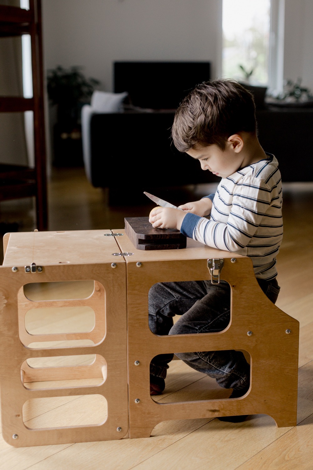 The Dida Scandinavian Natural torre montessori legno naturale