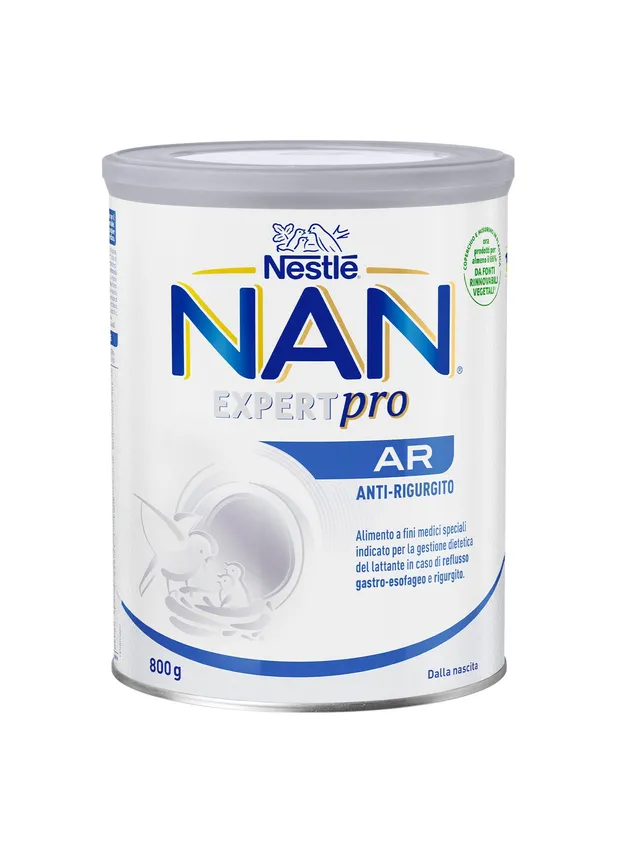 Nestlé NAN AR latte anti-rigurgito 800g con fermenti