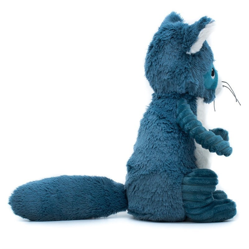 Les Deglingos Ptipotos Netoitou peluche procione blu 26 cm