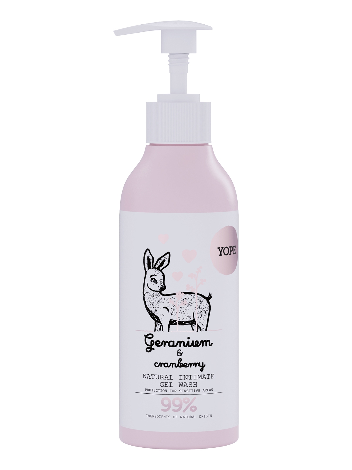 Yope Geranium Cranberry detergente intimo pH 4