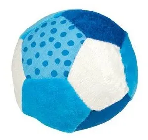 The Dida Palla sensoriale velluto blu con sonaglio