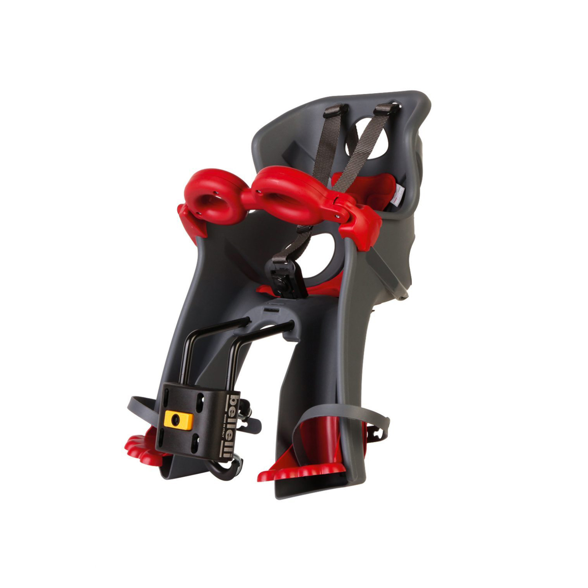 Bellelli Freccia seggiolino bici anteriore Grey 15 kg