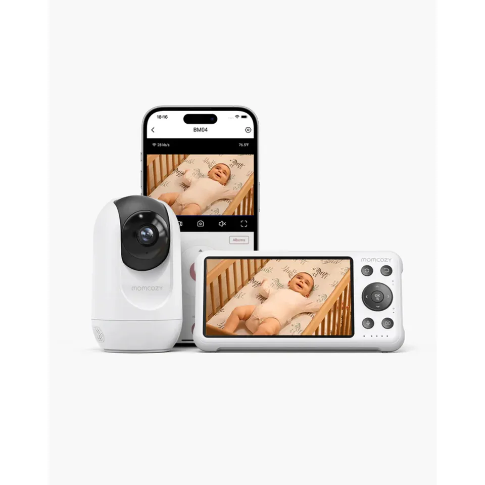 Momcozy BM04 baby monitor video con visione notturna