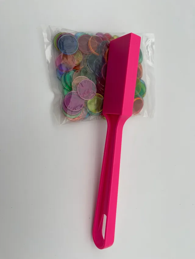 The Dida bacchetta magnetica con 100 gettoni colori