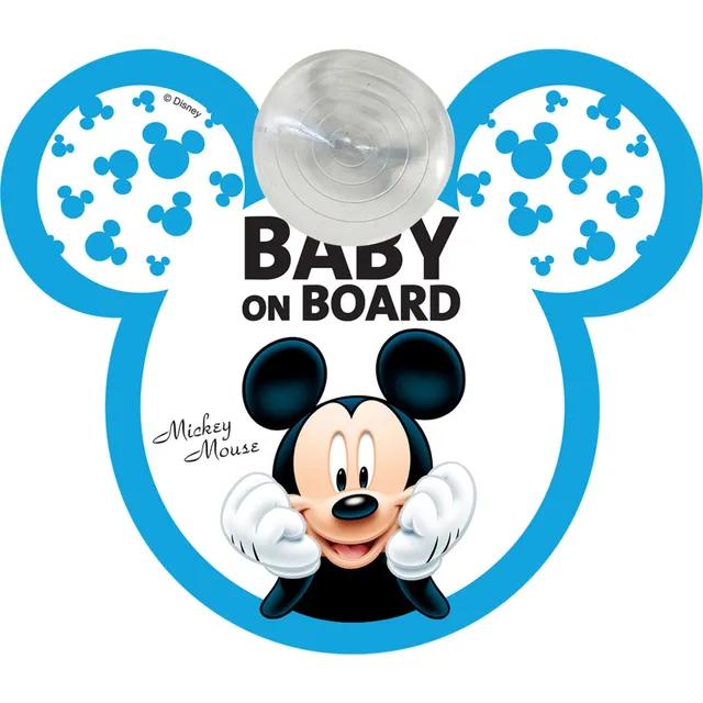 Disney Baby on Board adesivo auto Mickey