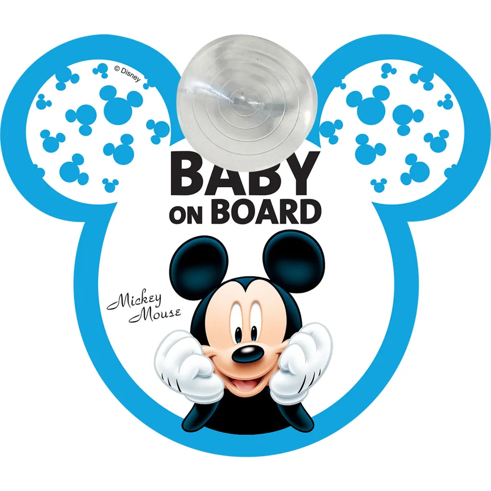 Disney Baby on Board adesivo auto Mickey