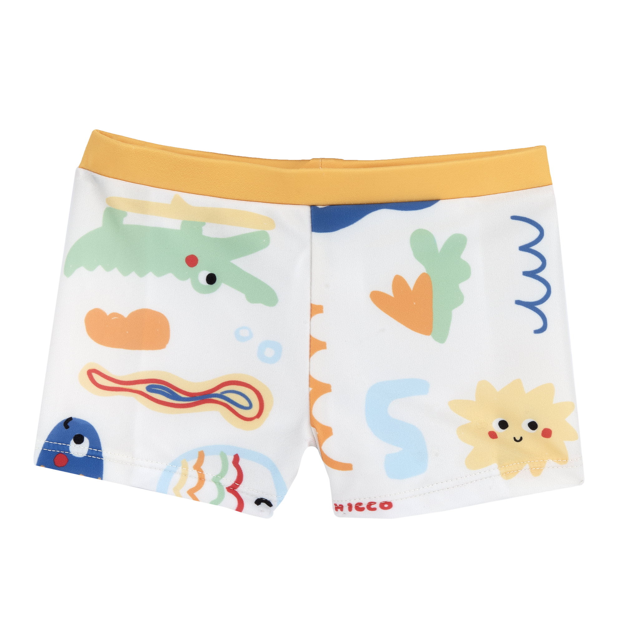 Chicco costume boxer neonato lycra tinta unita
