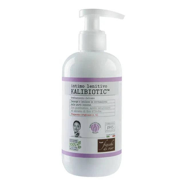 Kalibiotic Lenitivo pH 5 detergente intimo 240 ml fiorito