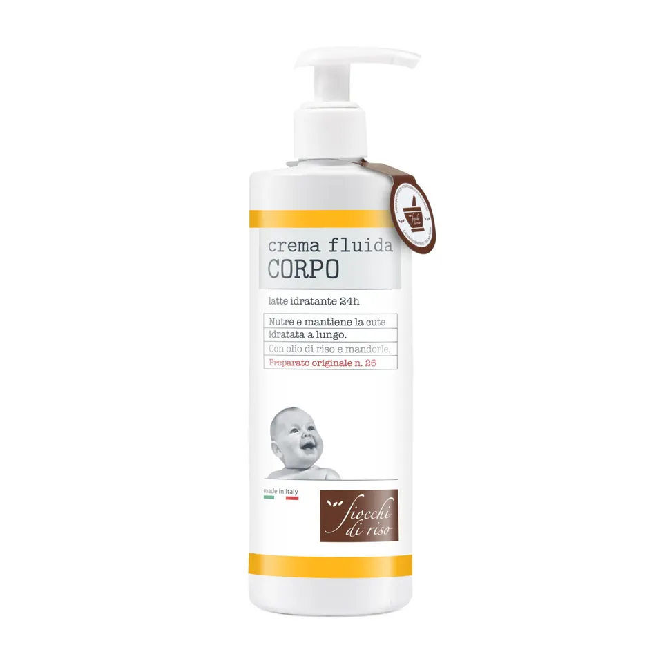 Fiocchi di Riso crema corpo fluida 400 ml idratante