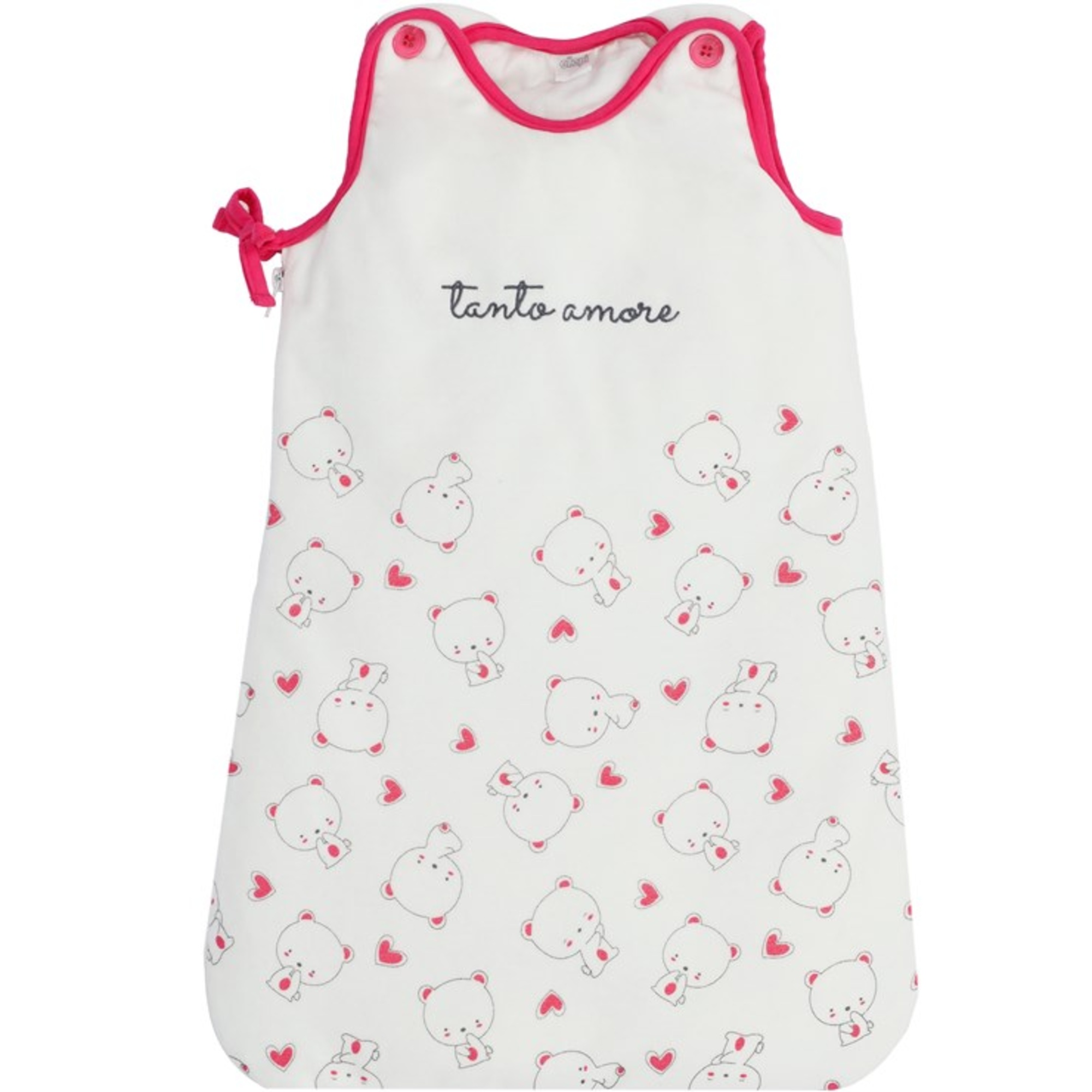 Ellepi Tanto Amore sacco nanna neonato in piumino con zip
