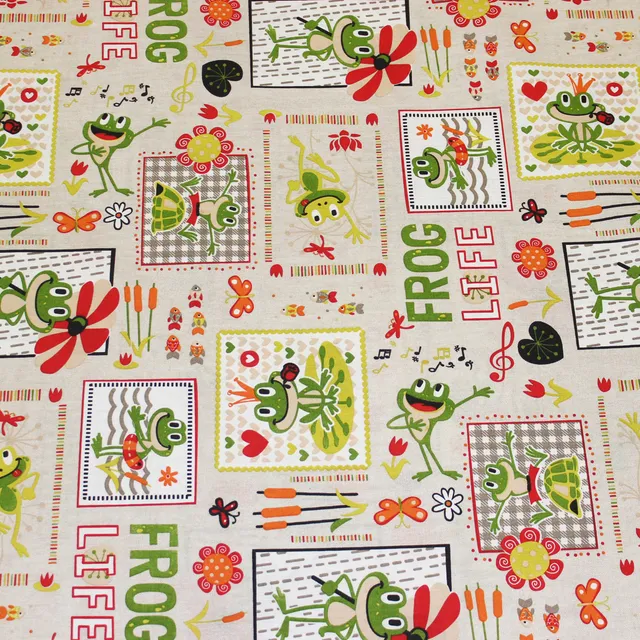 Baby’s Clan Vita da Rana tappeto gioco imbottito in cotone