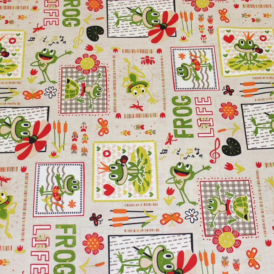 Baby’s Clan Vita da Rana tappeto gioco imbottito in cotone